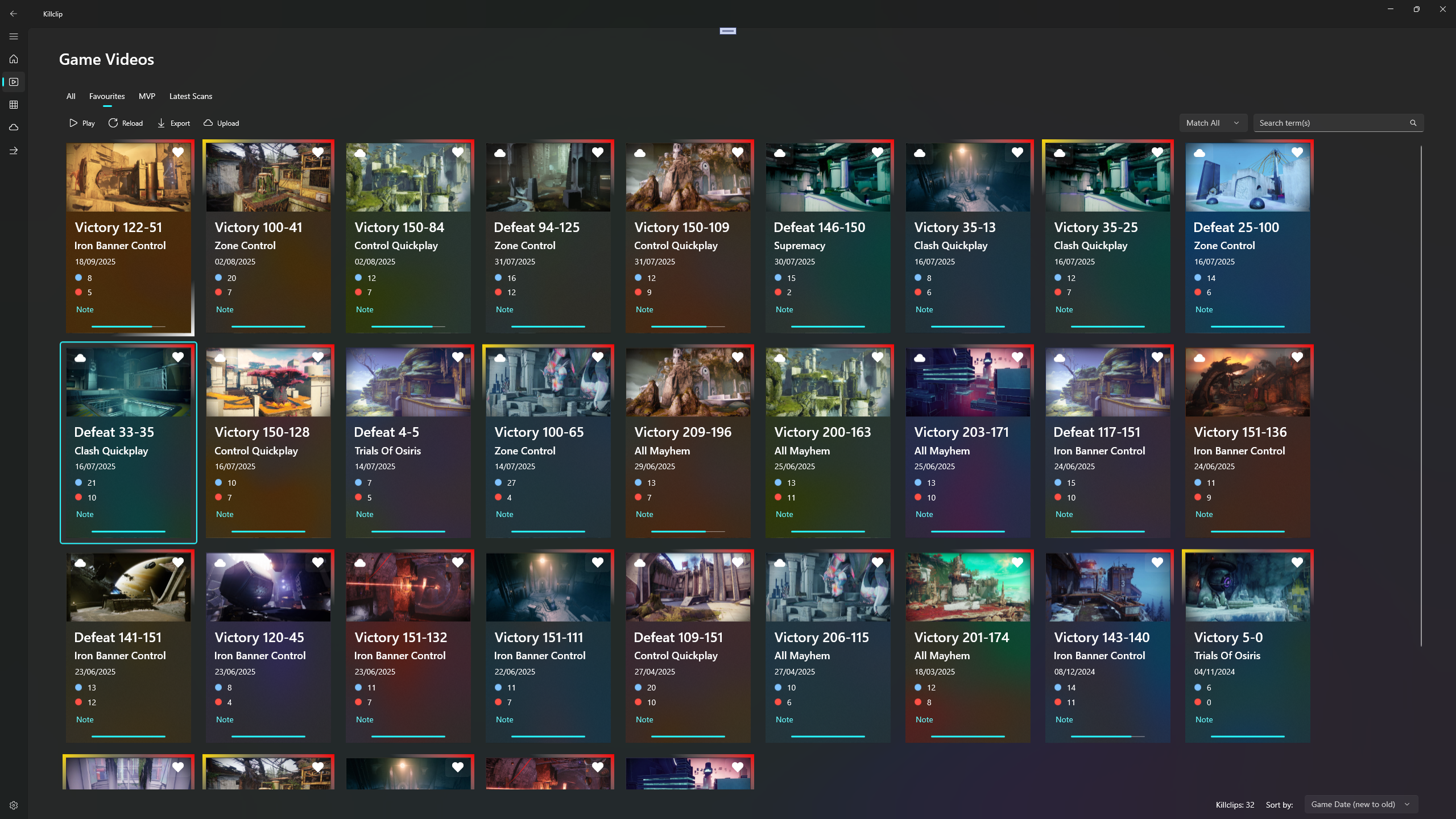 Killclips Page